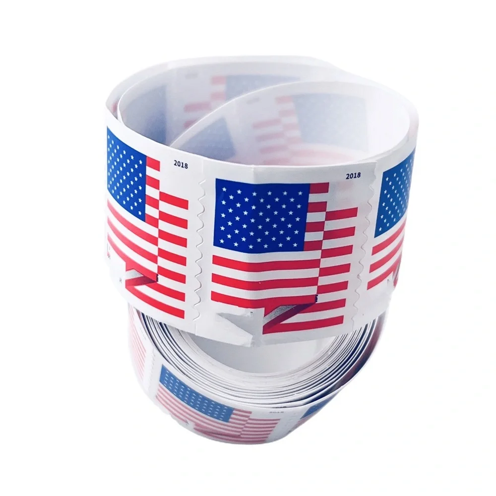 USPS 2018 National Flag Permanent Commemorative Stamps (500 pieces)